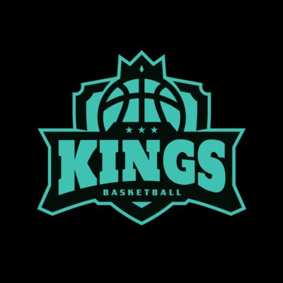 Kings Basketball Logo Template Thumbnail