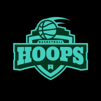 Hoops Basketball logo template 02 Thumbnail