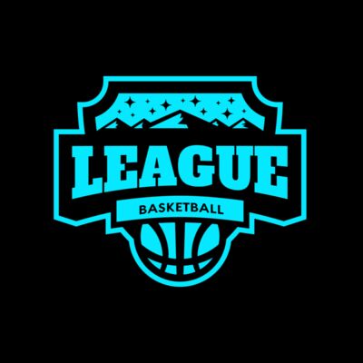 League Basketball logo template Thumbnail