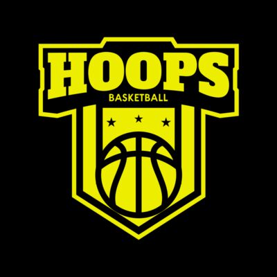 Hoops Basketball logo template 04 Thumbnail