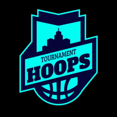 Hoops Tournament Basketball logo template Thumbnail