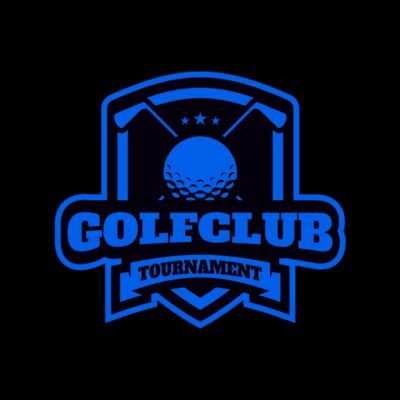 Golf Club Tournament logo template 03 Thumbnail