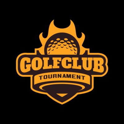 Golf Club Tournament logo template 04 Thumbnail