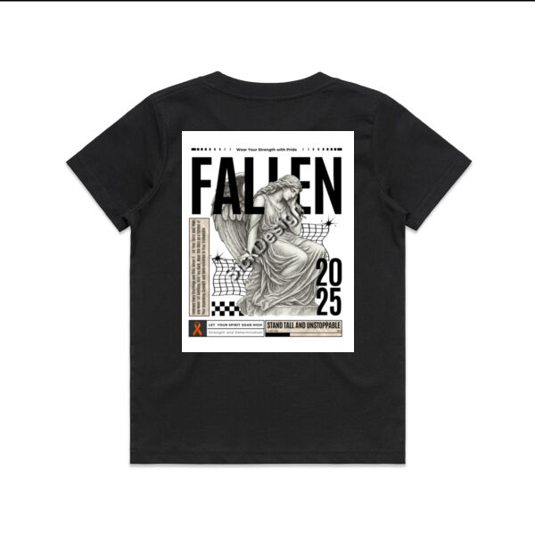 Embrace Every Challenge and Rise Above - AS Colour Kids Youth T shirt Thumbnail